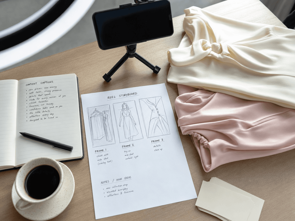 Influencer content workspace
