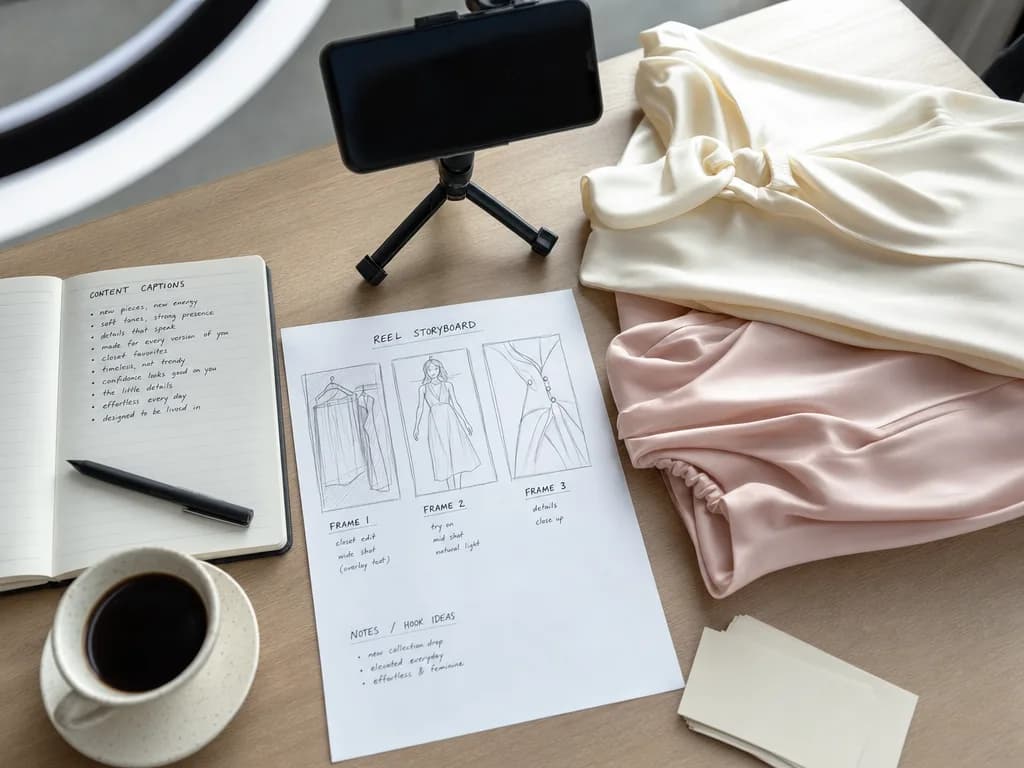 Influencer content workspace