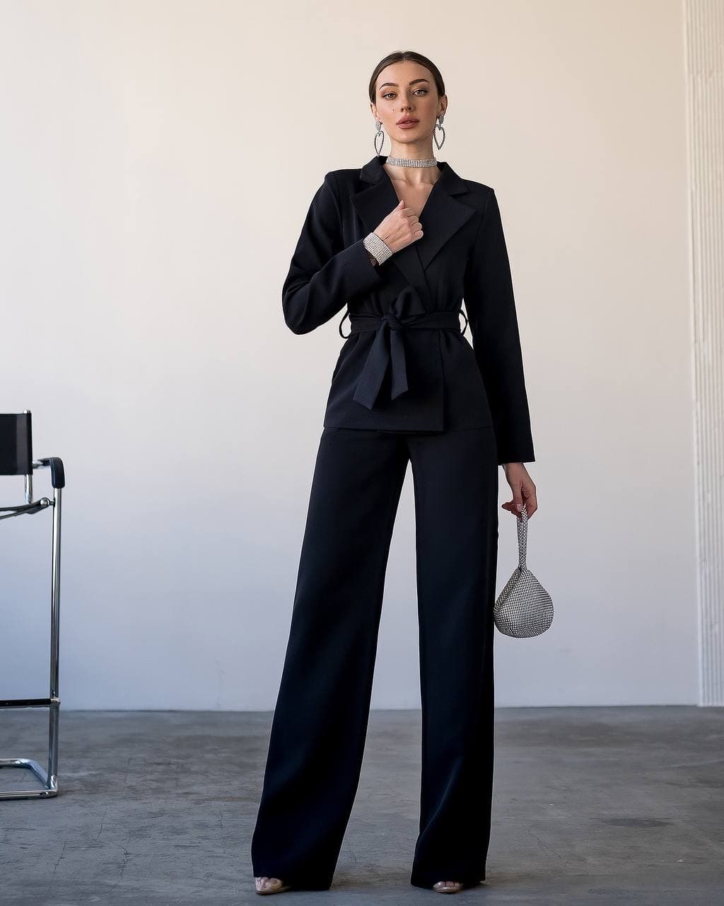 Black Belted Suit
